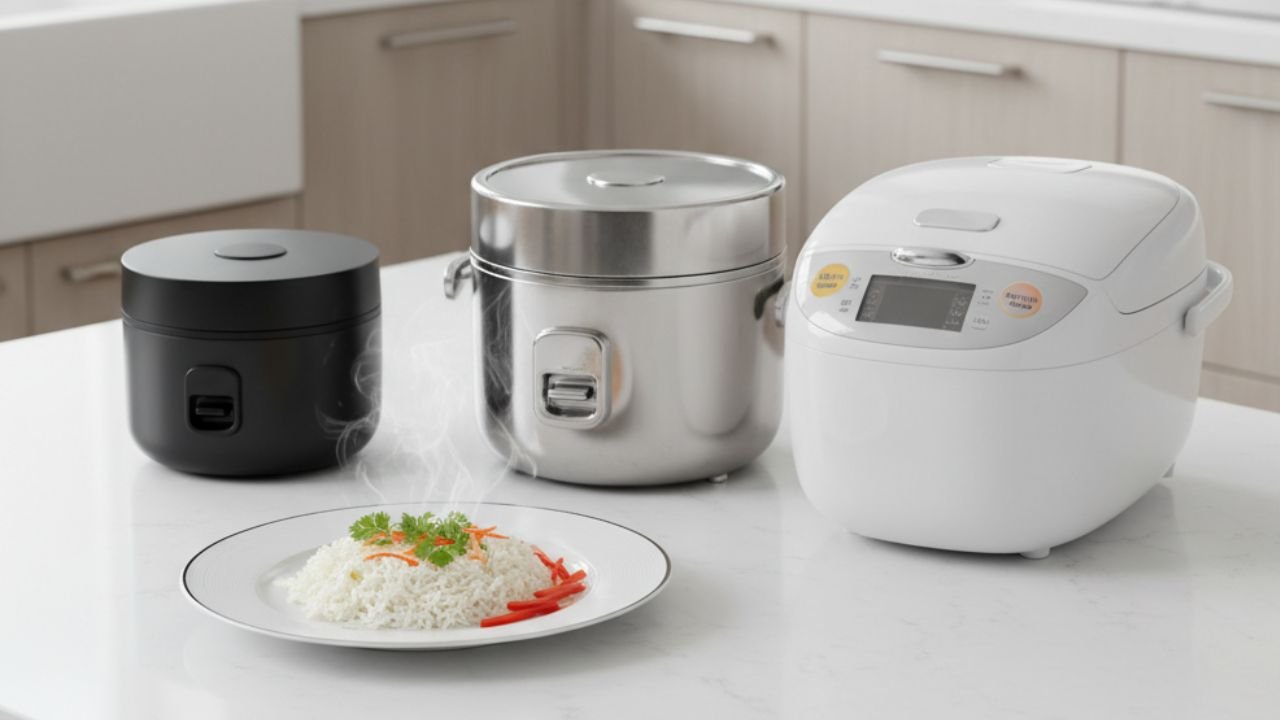 Comparativa de ollas arroceras.