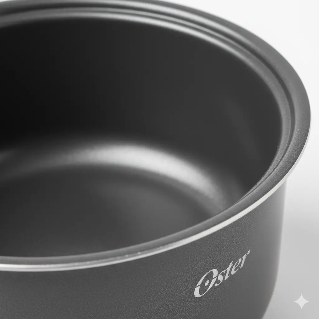 interior antiadherente de una arrocera Oster